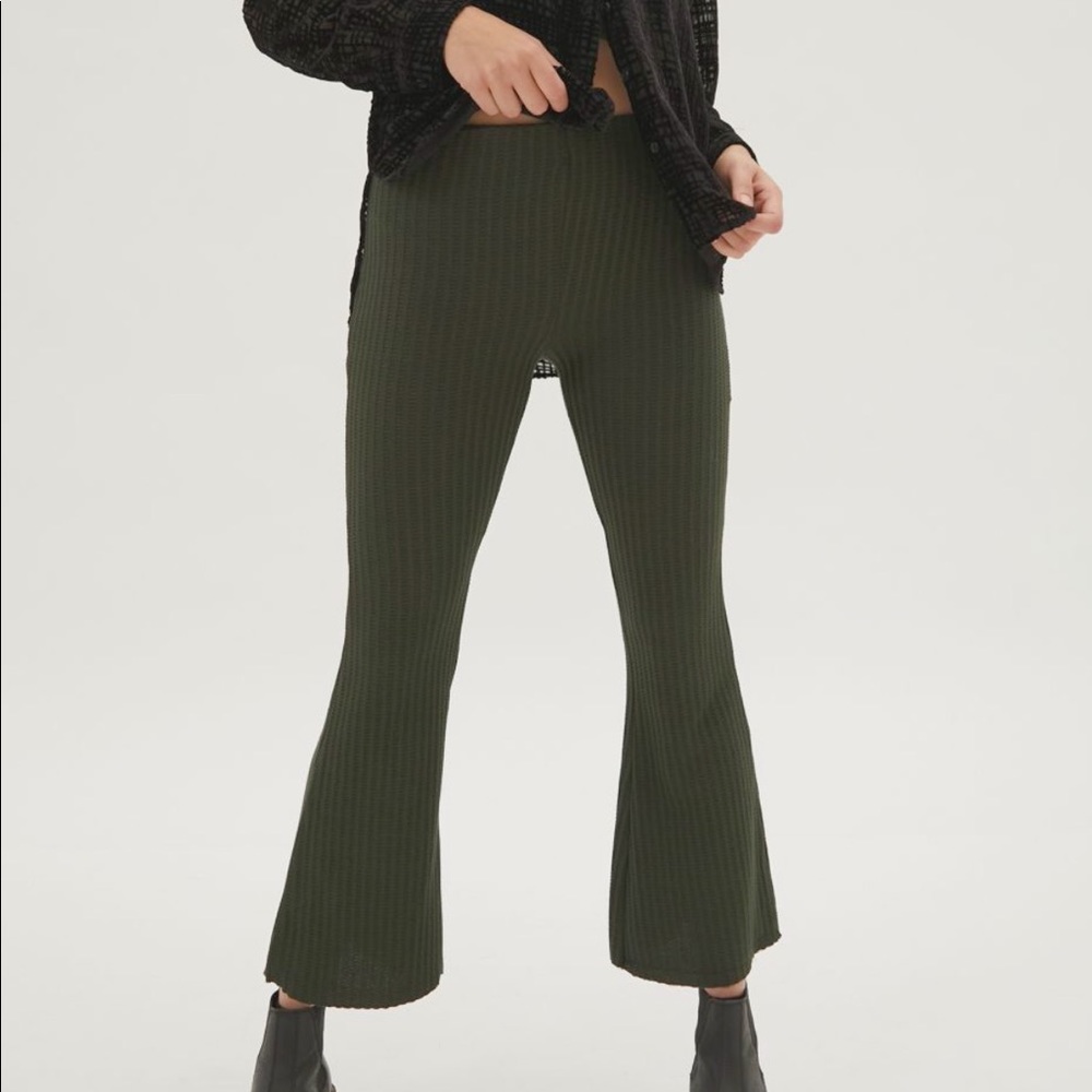 Urban Outfitters Rosie Thermal Flare Pant